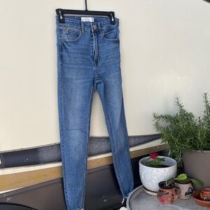 Stradivarius Light Blue Skinny Jeans